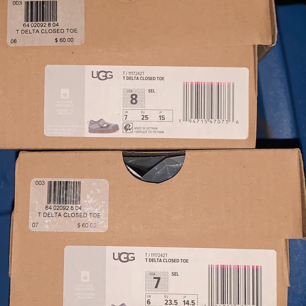 Ugg Toddlers Delta Closed Toe Sandal